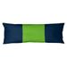 Seattle Seattle Football Stripes Body Pillow (w/Rmv Insert)