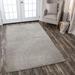 Alora Decor London Grey Swirl Hand-tufted Wool Rug