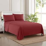 Soft Microfiber 5-piece Split King Bed Sheet Set