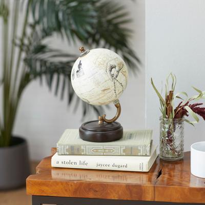 Simply Classy Wood Metal PVC Globe