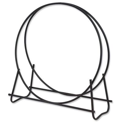 Black 40in Diameter Log Hoop