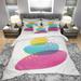 Designart 'Minimal Spots Balance IV' Geometric Bedding Set - Duvet Cover & Shams