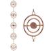 Stellar Pure Copper 8.5 ft. Rain Chain by Good Directions