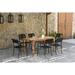 Amazonia Positano Rectangular 7 Pc Patio Dining Set - 7PC