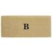 Coco Heavy-duty Coir No-border Monogrammed 24 Inches x 57 Inches Doormat - 24 inches x 57 inches