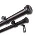 InStyleDesign Edison Adjustable Double Curtain Rod