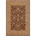 Oriental Ziegler Jenice Brown Tan Hand-knotted Wool Rug - 8'11" x 12'0"