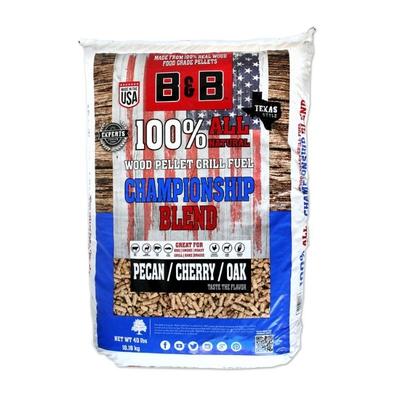 B&B Championship Blend Cherry Oak and Pecan Hardwod Pellet