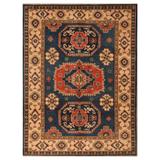Handmade One-of-a-Kind Kazak Wool Rug (Afghanistan) - 5' x 6'8