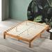 Priage by ZINUS Alexia Rustic Pine Wood Minimalist Rustic Platform Bed