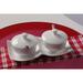 Vanilla Fare 3" 3oz Bowls w/Covers & Spoons 7.5" Tray