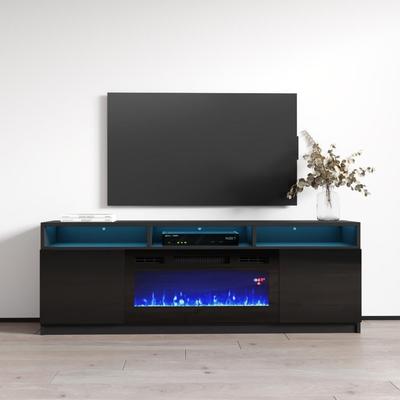 Reno 05 Electric Fireplace Modern 63" TV Stand