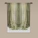 Achim Ombre Window Curtain with Tie Up Shade