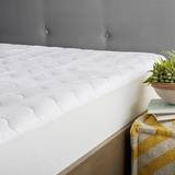 Hotel Easy Care Microfiber Mattress Pad - White