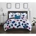 Chic Home Megaera 8 Piece Reversible Bed in a Bag Floral Quilt Set