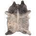 Cowhide Area Rugs NATURAL HAIR ON COWHIDE LIGHT BRINDLE 3 - 5 M GRADE A size ( 32 - 45 sqft ) - Big