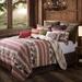 Paseo Road by HiEnd Accents Bear Trail Rustic Lodge Reversible Quilt Set, 3PC
