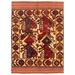ECARPETGALLERY Hand-knotted Tajik Caucasian Beige, Red Wool Rug - 4'0 x 6'0