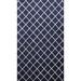 Wool/ Silk Modern Trellis Oriental Diamond Area Rug Hand-tufted Carpet - 5'0" x 8'0"