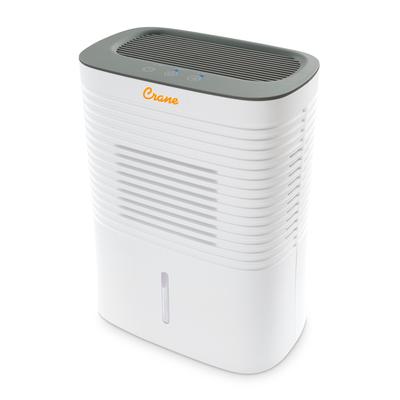 Crane 4 Pint Dehumidifier for Small to Medium Rooms up to 300 sq. ft. - 4 Pints