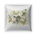 Kavka Designs yellow; green; white daisies outdoor pillow with insert