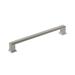 Appoint 7-9/16 in (192 mm) Center-to-Center Satin Nickel Cabinet Pull - 7.5625