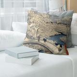 Porch & Den Utagawa Hiroshige Throw Pillow