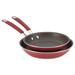 Rachael Ray Cucina Hard Porcelain Enamel Frying Pan Set, 2-Piece