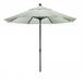 Lauren & Company Woven Dark Bronze Aluminum Patio Umbrella