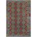 Bohemian Turkish Kilim Augustus Hand-Woven Area Rug - 5'9" x 8'3"