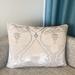 Rodeo Home Shine Elegant Damask Velvet Lumbar Pillow Cover and Insert