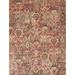 Alexander Home Genova Berry/ Ivory Boho Ikat Area Rug