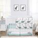 Sweet Jojo Designs Bear Mountain Collection 4-piece Bumperless Crib Bedding Set