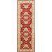 Vegetable Dye Floral Ziegler Oriental Runner Rug Handmade Wool Carpet - 2'9" x 9'9"