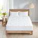 Allergen Barrier White Anti-Microbial Mattress Pad by Clean Spaces