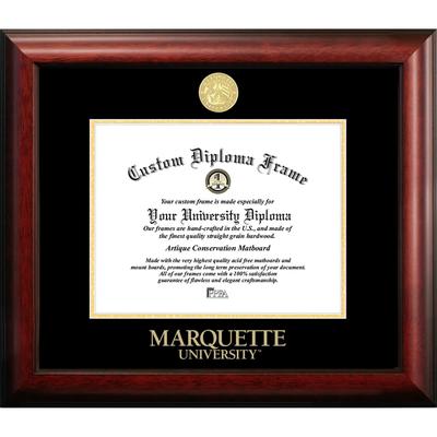 Marquette University 12w x 9h Gold Embossed Diploma Frame