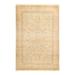 Overton Hand Knotted Wool Vintage Inspired Traditional Mogul Ivory Area Rug - 4' 1" x 6' 1"