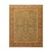 Hand Knotted 200 KPSI Agra Pistacchio,Burnt Orange Persian Wool Traditional Oriental Area Rug (8x10) - 8' 2'' x 10'