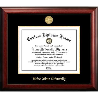 Boise State University 11w x 8.5h Gold Embossed Diploma Frame