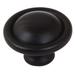 GlideRite 5-Pack 1-1/8 in. Oil Rubbed Bronze Round Ring Cabinet Knobs - Oil Rubbed Bronze