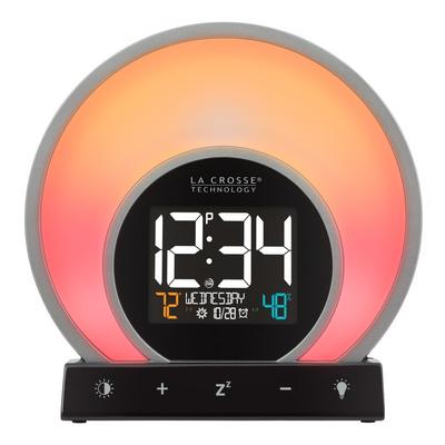 La Crosse Technology Soluna C79141 Mood Light Alarm with Temperature & Humidity