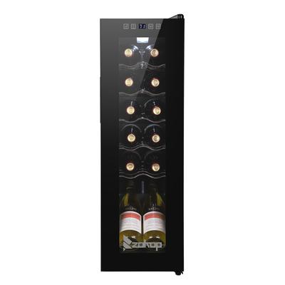 18/28-Bottle Compressor Wine Cooler and Refrigerator for Home, Bar, Perfect for Soda Beer or Wine, Stainless Steel, 1.8Cu.Ft