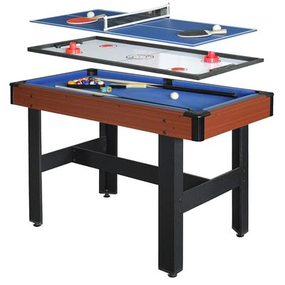 Hathaway Triad Blue MDF 48-inch 3-in-1 Multi-game Table