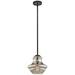 Kichler Lighting Everly Collection 1-light Olde Bronze Pendant 9.25 inch Diameter