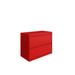 Hirsh 36 in Wide, 2 Drawer, HL8000 Series, Lava Red