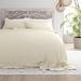 Becky Cameron Solid 4 Piece 100% Cotton Brushed Flannel Deep Pocket Bed Sheet Set