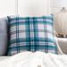 Artistic Weavers Kip Classic Plaid Knit 18-inch Throw Pillow