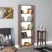 Noble Lure 5 Shelf Bookcase - Latte