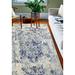 Bashian Digna Ivory/Blue Transitional Area Rug - 9'6" x 13'6"