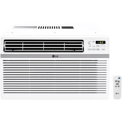 LG 12,000 BTU 115V Window-Mounted Air Conditioner with Remote Control